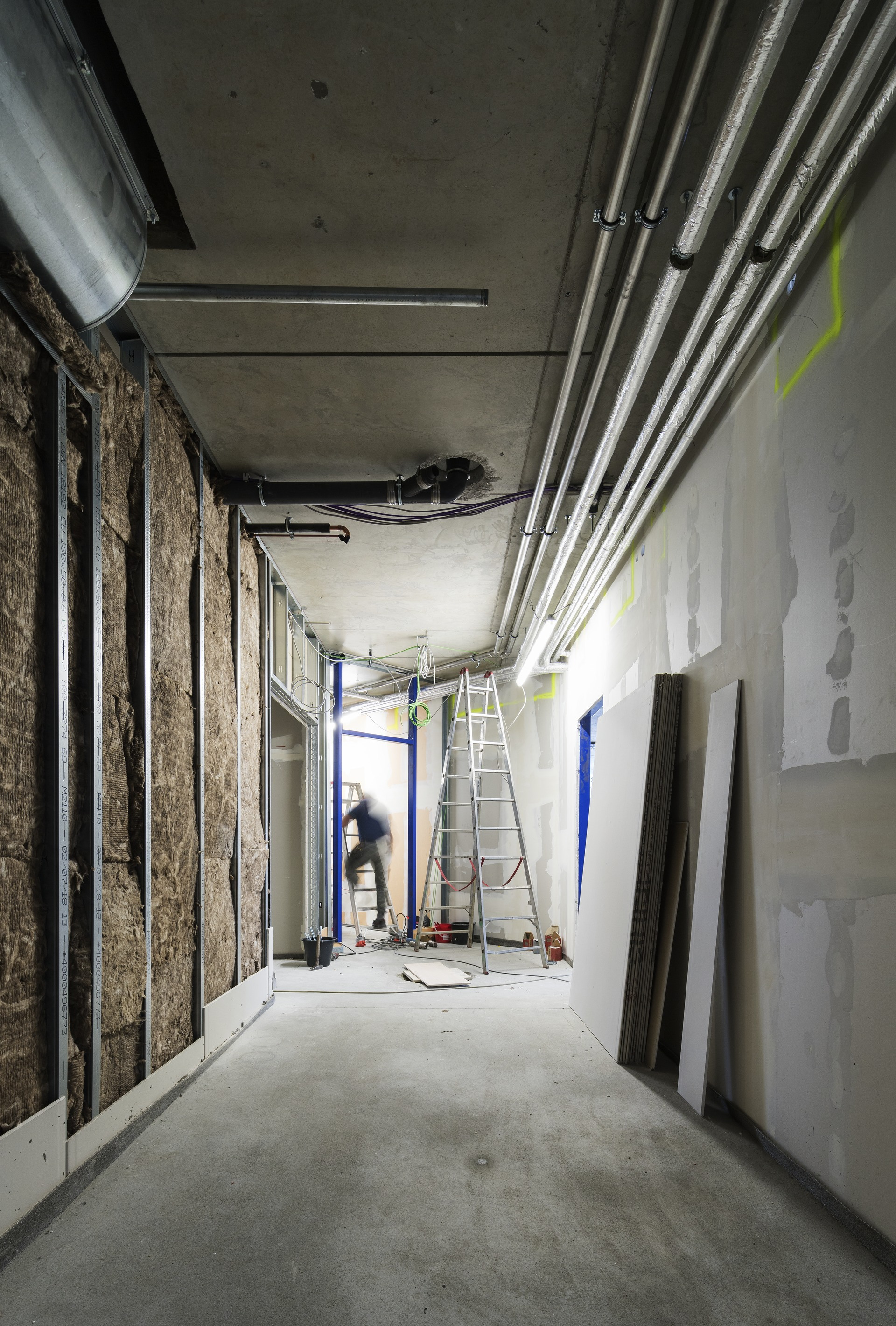 Zalando Headquarter Foodcourt Construction umdasch zalando Campus Foodcourt Bauphase 31