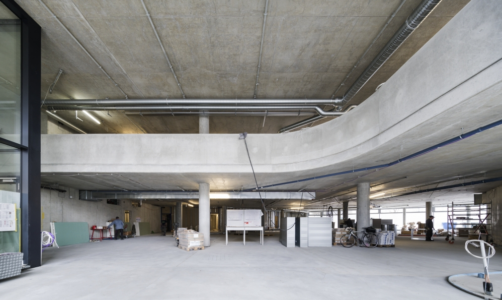 Zalando Campus Foodcourt Bauphase