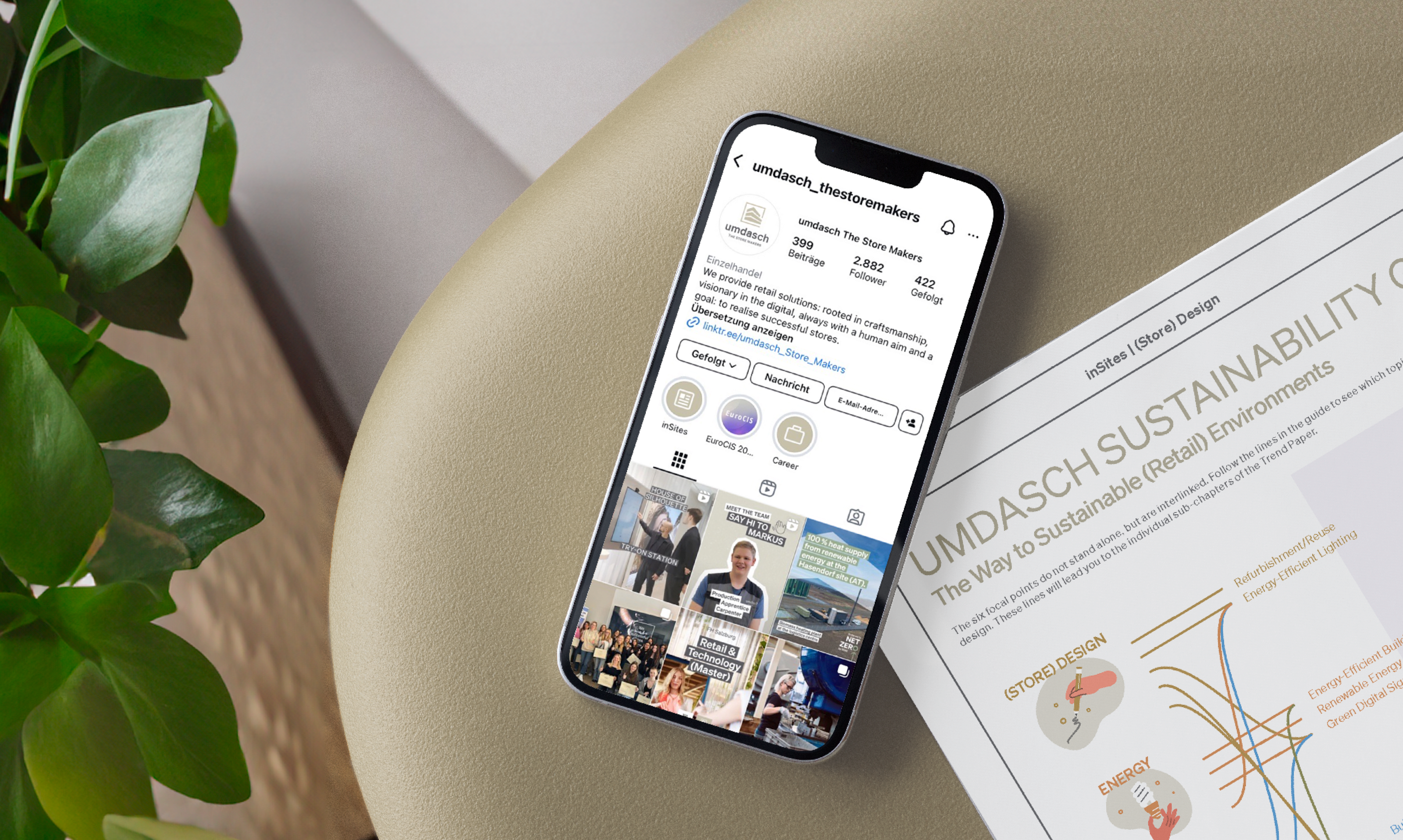 Social Media umdasch The Store Makers