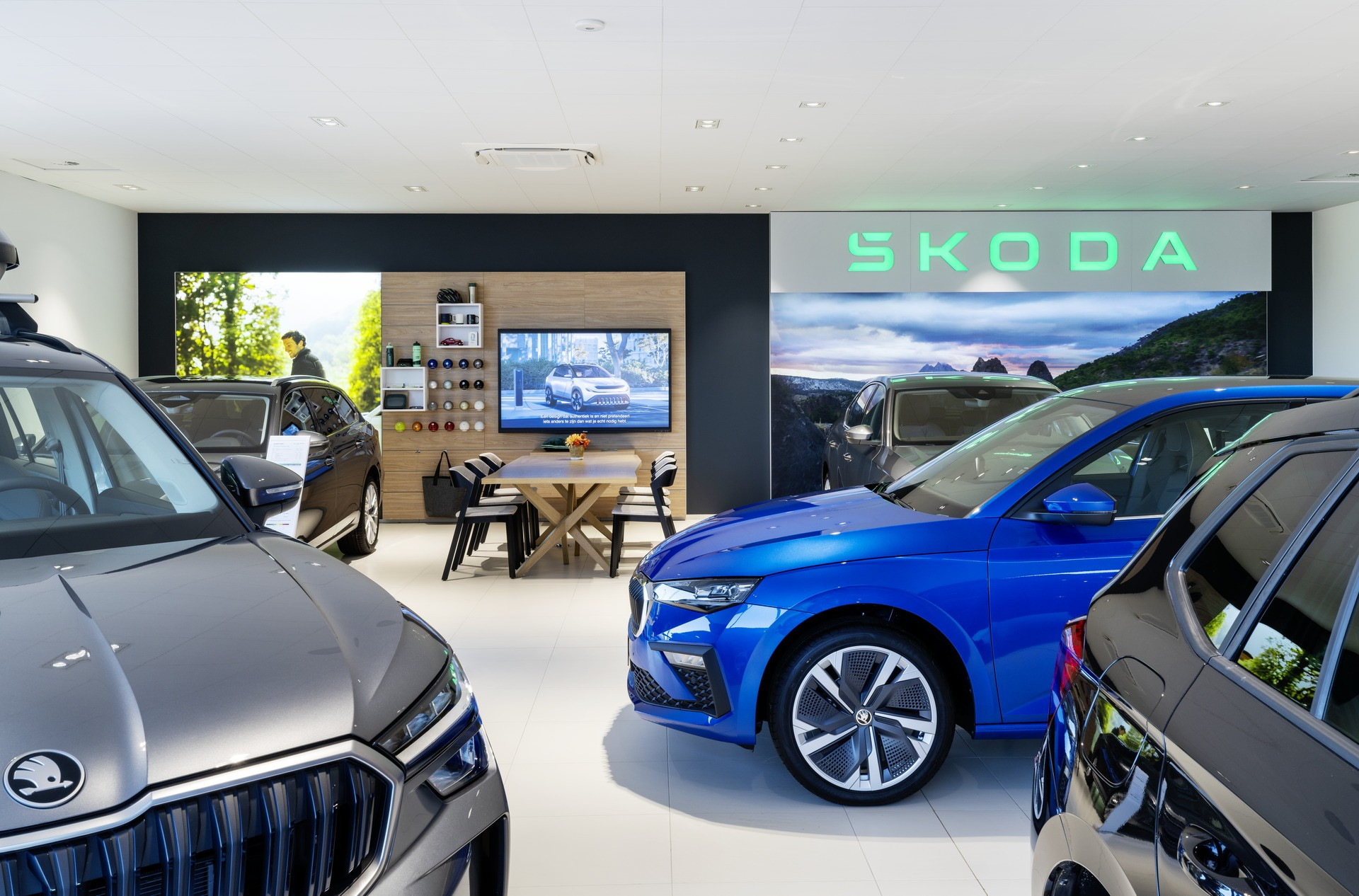 Skoda Showroom umdasch Skoda Bastogne 01