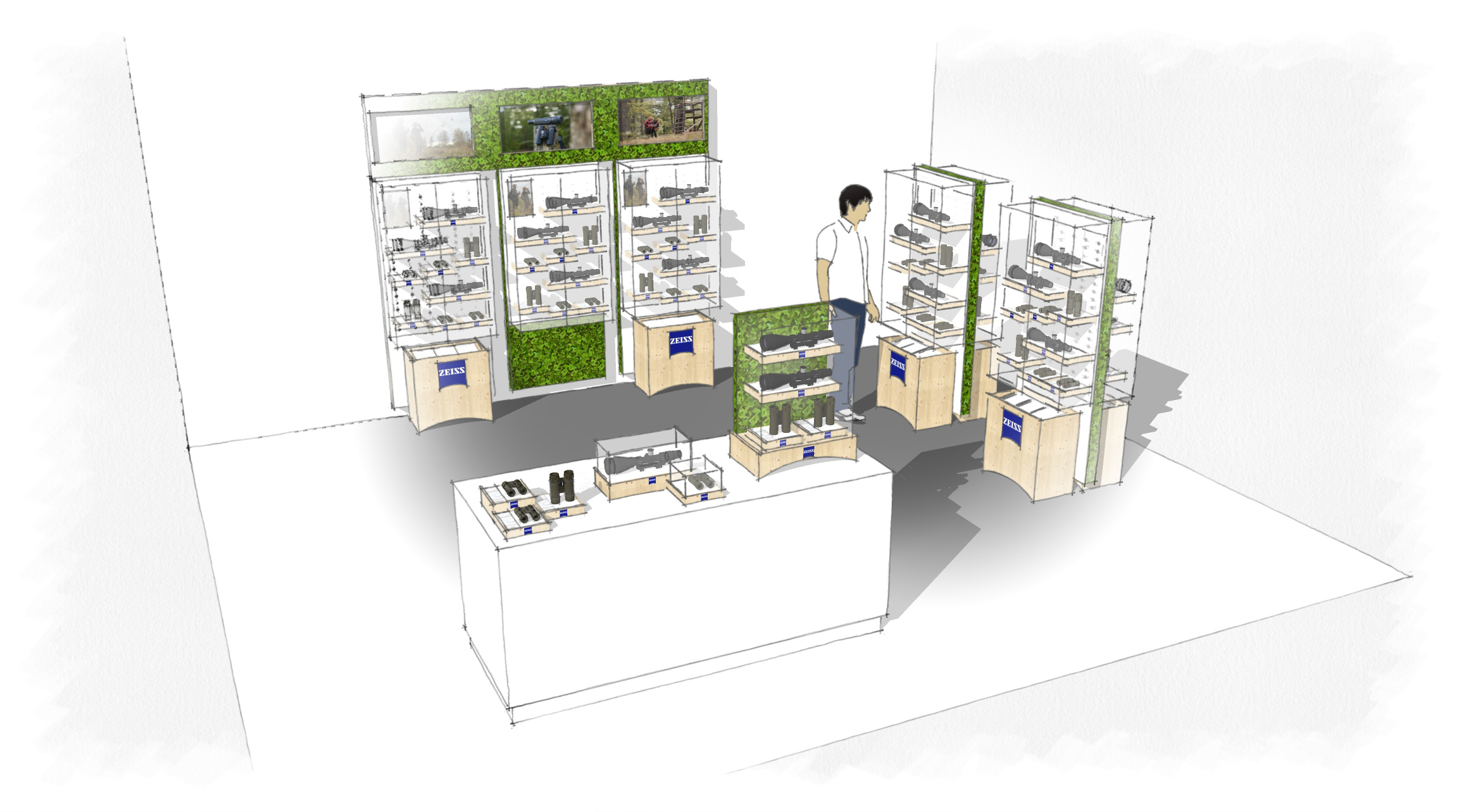 Grundriss umdasch The Store Makers