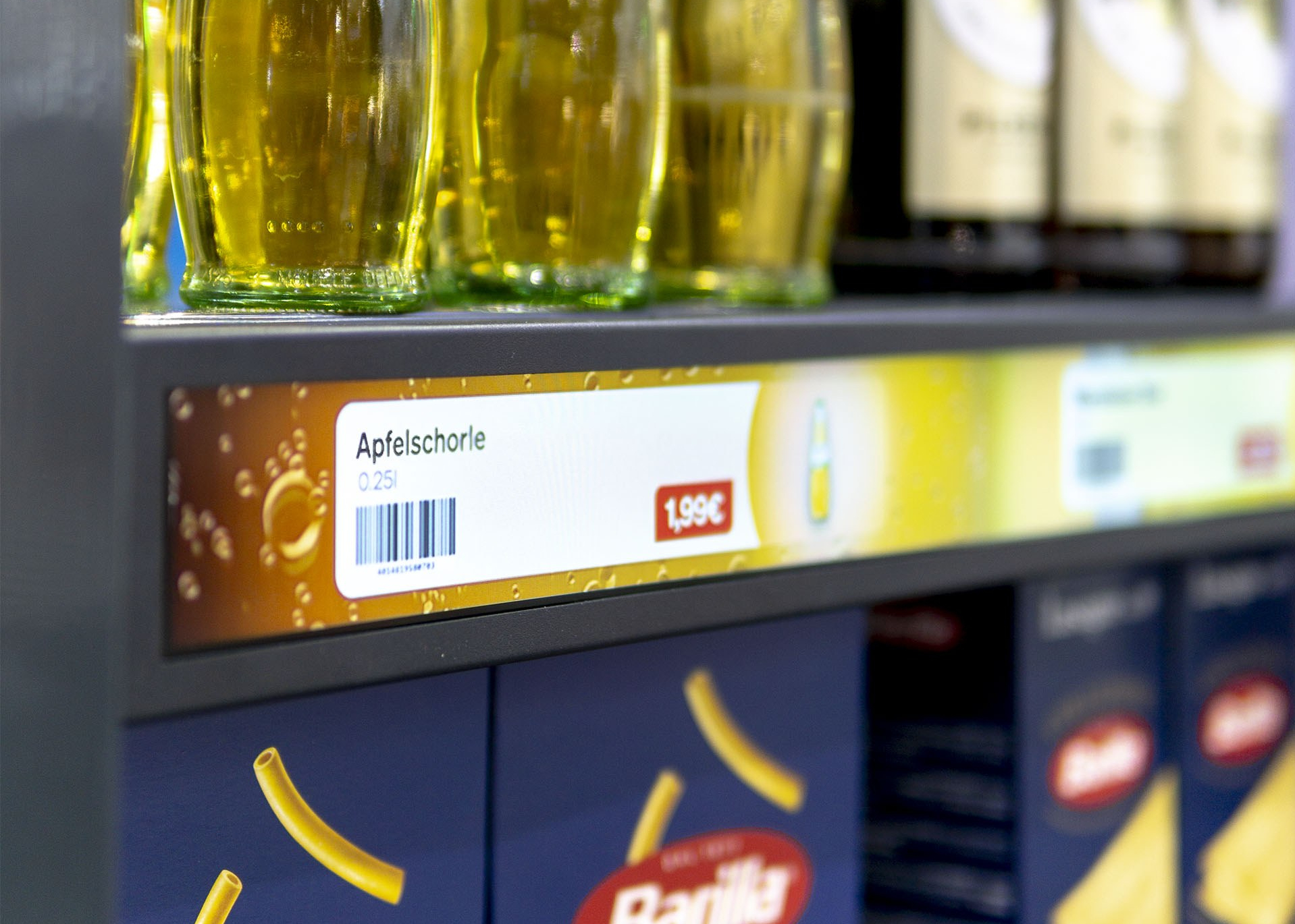 Electronic shelf labelling esl tag