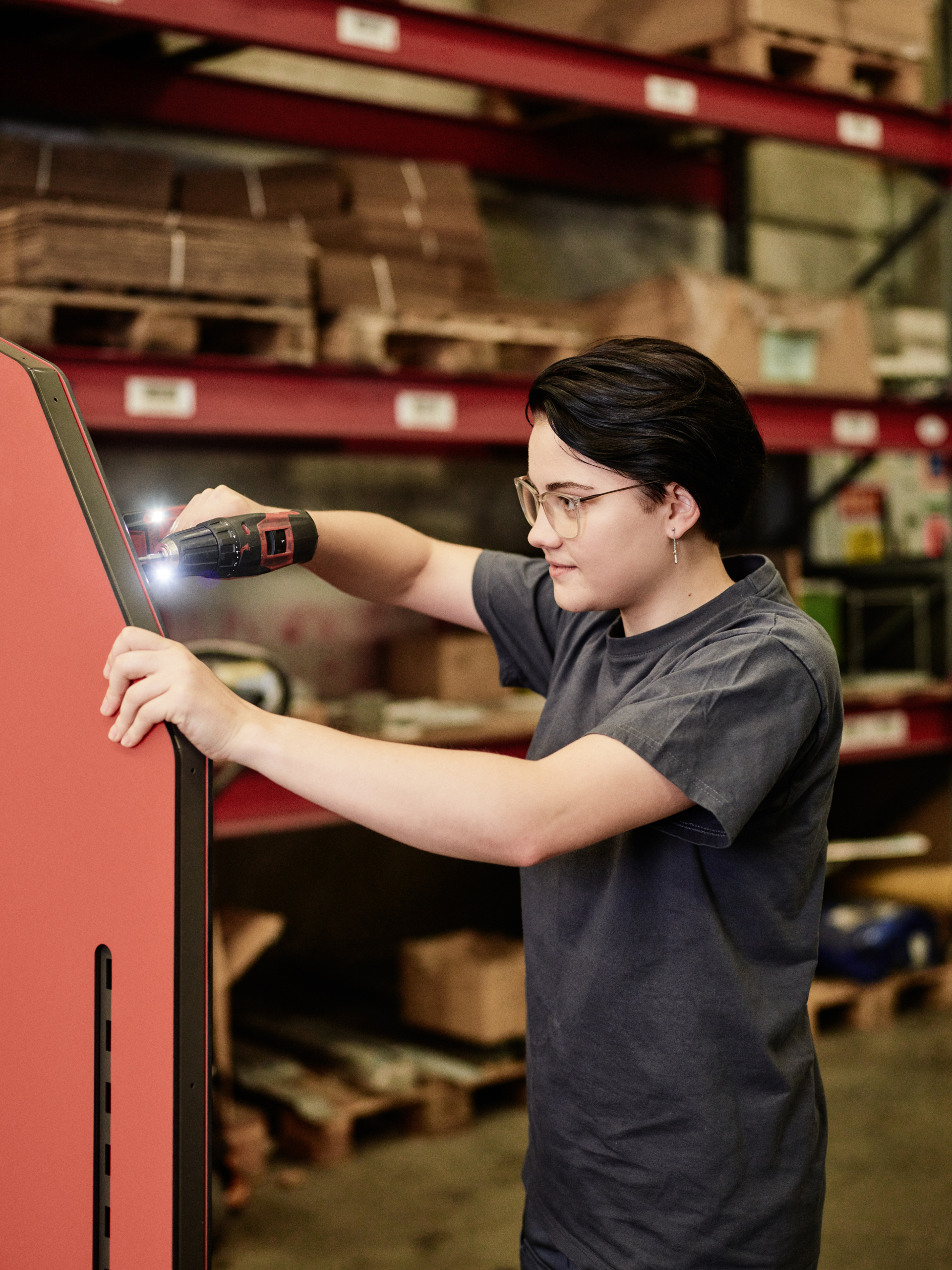 Assemblierung Industrial Service Logistik
