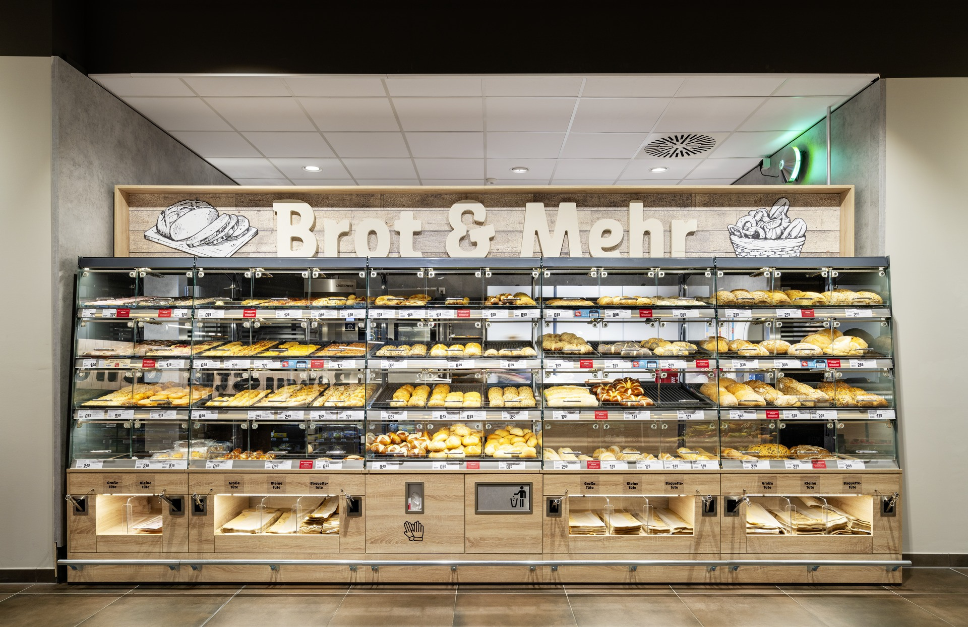 Gebäckmöbel von umdasch The Store Makers