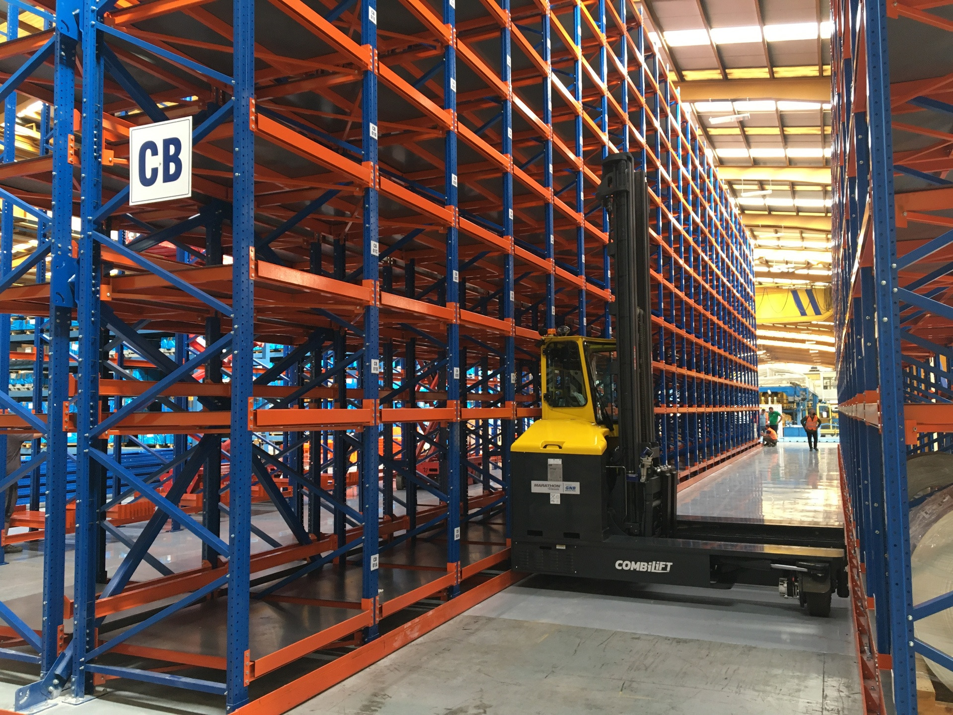 Individuelle Lagerregal-Lösungen für Logistikzwecke.