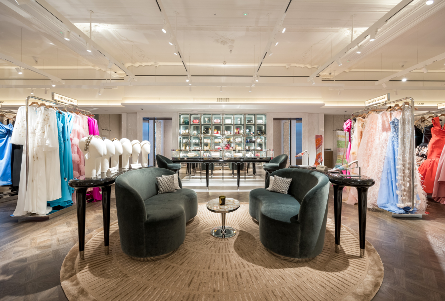 Harrods Holiday Occasion Rooms A Testament to Excellence with umdasch The Store Makers