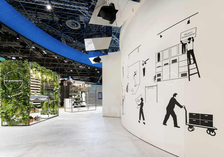 EuroShop 2020 umdasch Video Wall EuroShop 2020 umdasch Video Wall