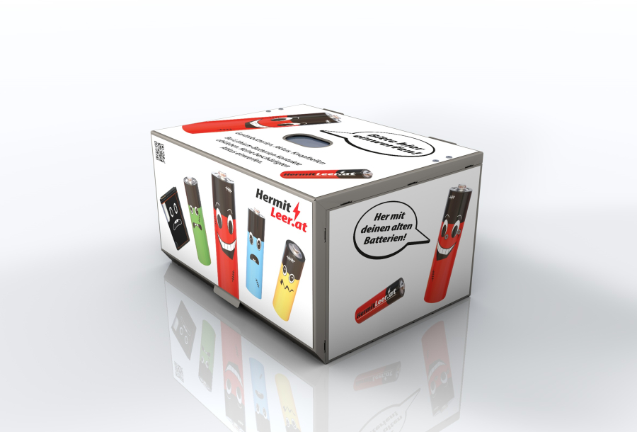 Batterie Sammelbox von umdasch Batterie Sammelbox von umdasch