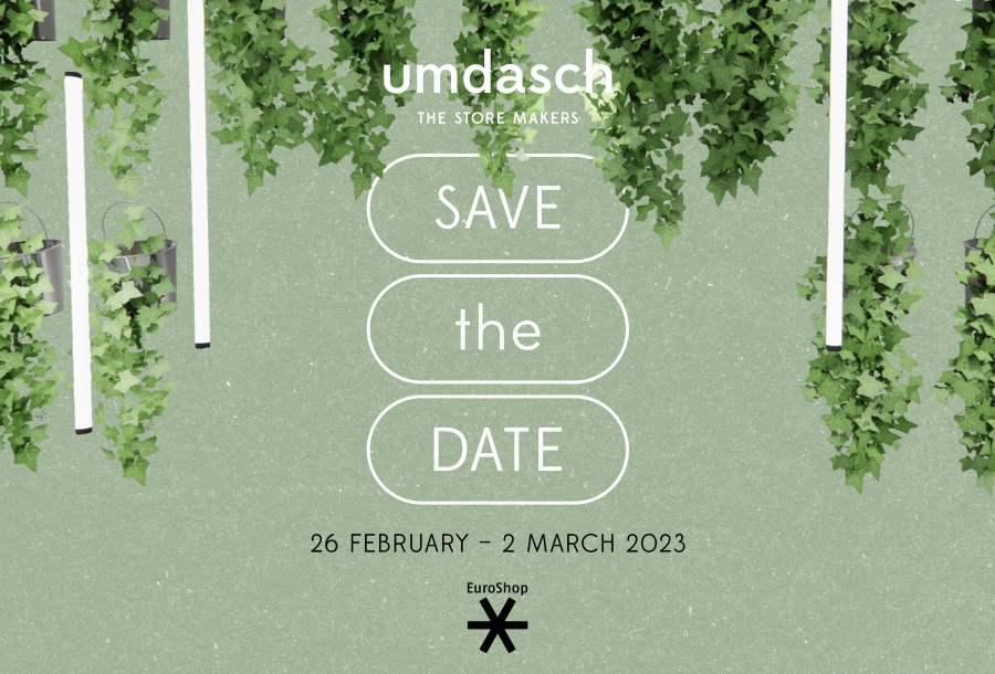 umdasch Save the Date EuroShop 2023