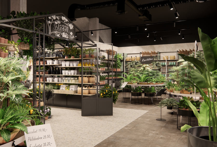 Salon Verde, bellaflora's new urban concept