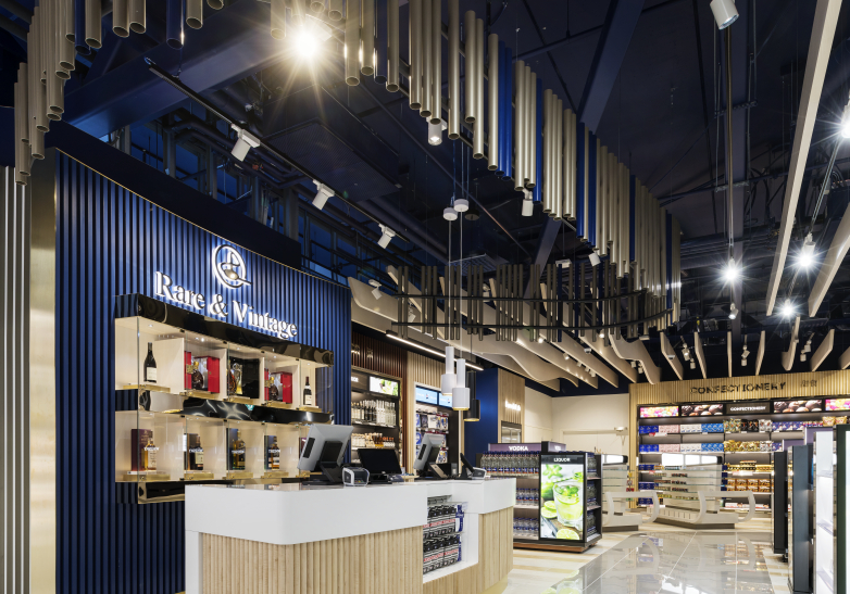 Helsinki Airport Duty-Free by umdasch