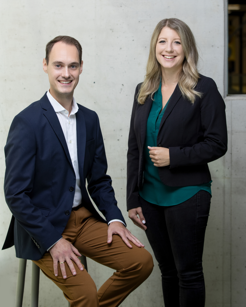 Katrin Fischer und Dominik Reichartzeder Presse umdasch