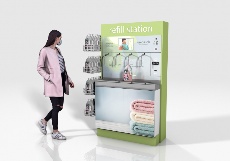 Refilling Station - umdasch Liquid Dispenser