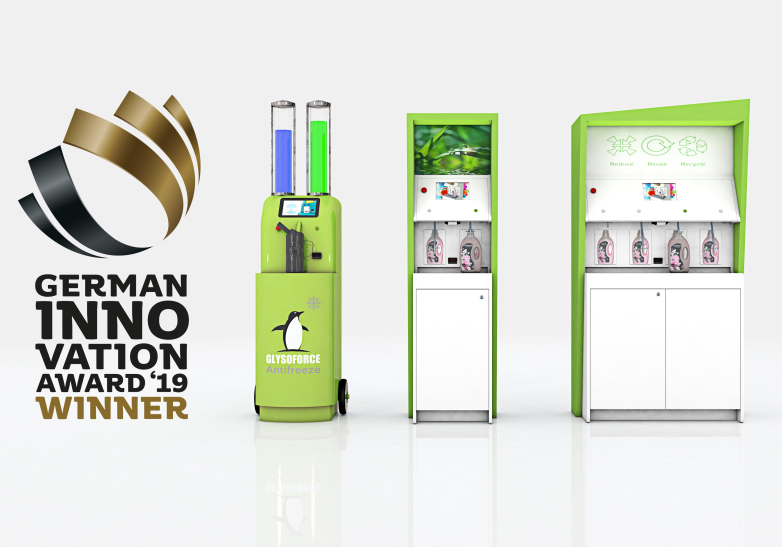 Liquid Dispenser gewinnt den German Innovation Award 2019