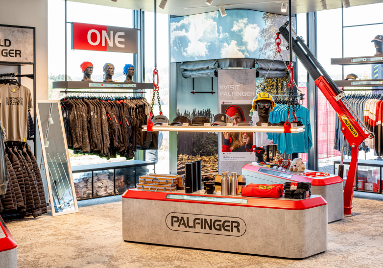 Palfinger Fanshop by umdasch