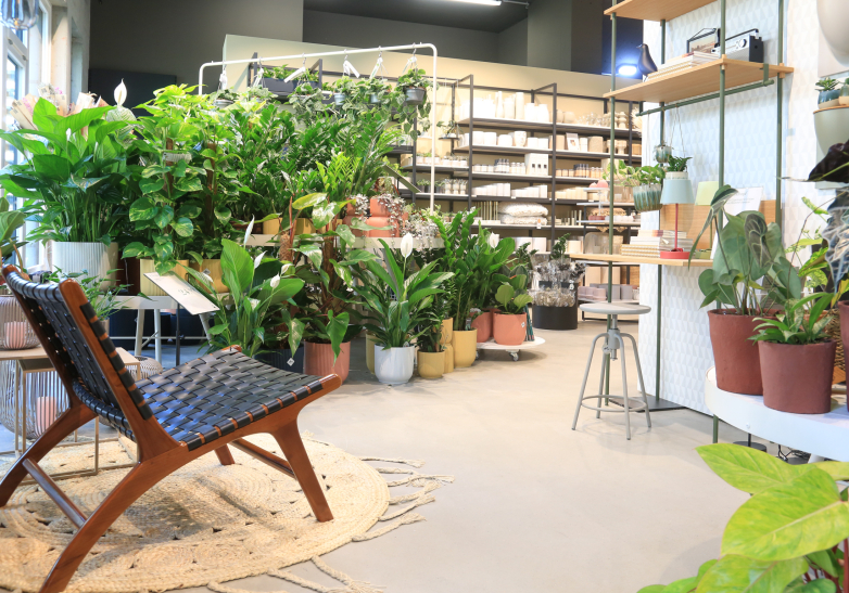 The shopfitting concept gives the assortment plenty of space The shopfitting concept gives the assortment plenty of space