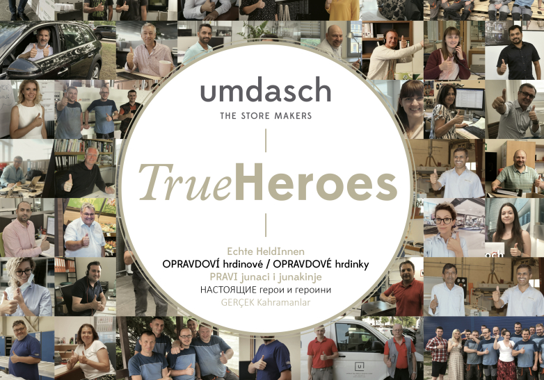 True Heroes umdasch Weltkarte
