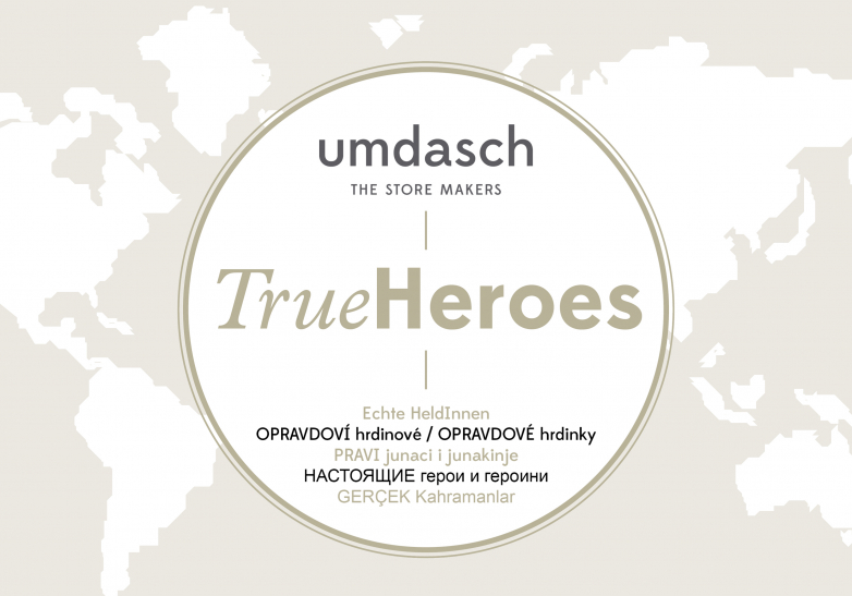 True Heroes umdasch Weltkarte