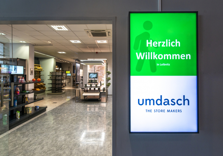 Smart Tracking im neuen Showroom der umdasch Store Makers