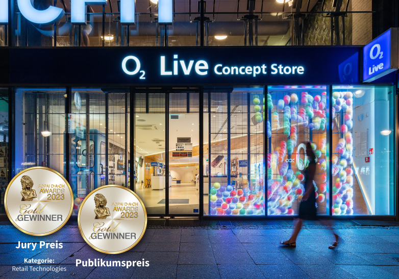 O2 Concept Live Store by umdasch O2 Concept Live Store by umdasch
