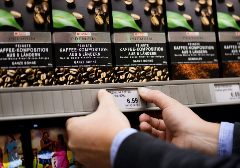 Electronic Shelf Labeling von umdasch Electronic Shelf Labeling von umdasch bei Spar