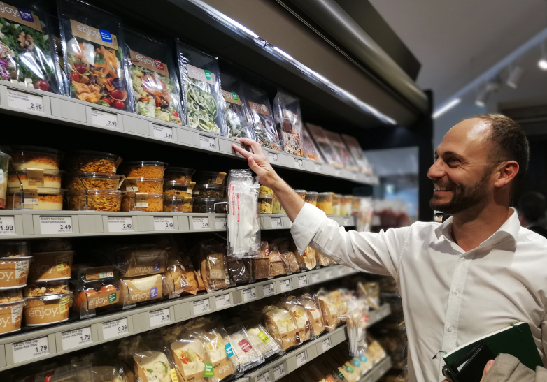 Bernd Albl bei SPAR an der JKU