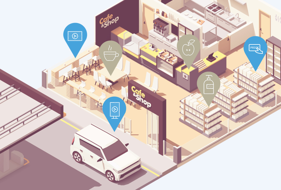 Store solutions for petrol stations Store solutions for petrol stations