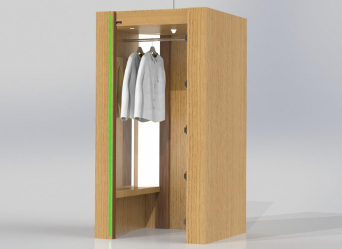 UV-C Fitting Room von umdasch