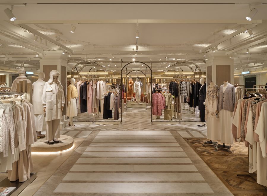 Women's Designer Collection Department in Harrods