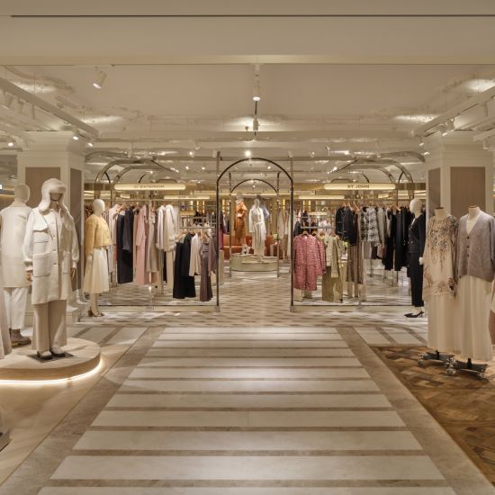 Women's Designer Collection Department in Harrods