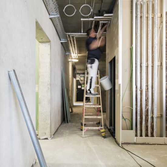 zalando Headquarter  Foodcourt Construction