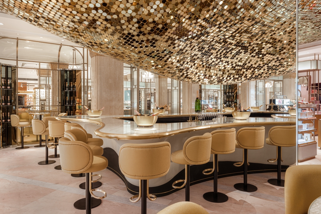 Harrods Moet and Chandon Champagne Bar